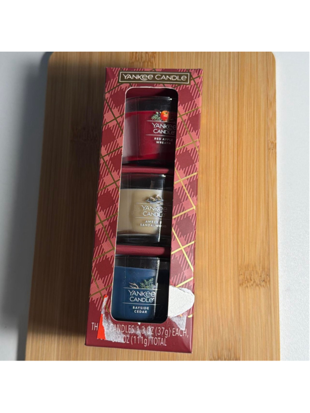Yankee Candle mini candle “sweater weather” gift set